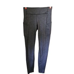 Lululemon 6 Speed Up Grey Varigated Leggings